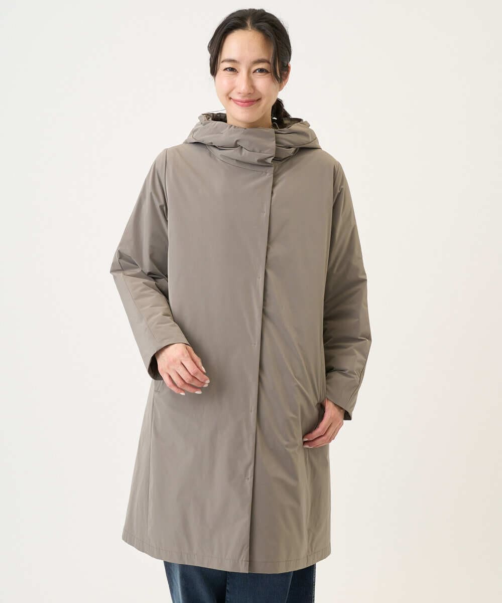 PZUAC16590 GEORGES RECH(ジョルジュ・レッシュ) ステッチレスロングダウンコート グレー