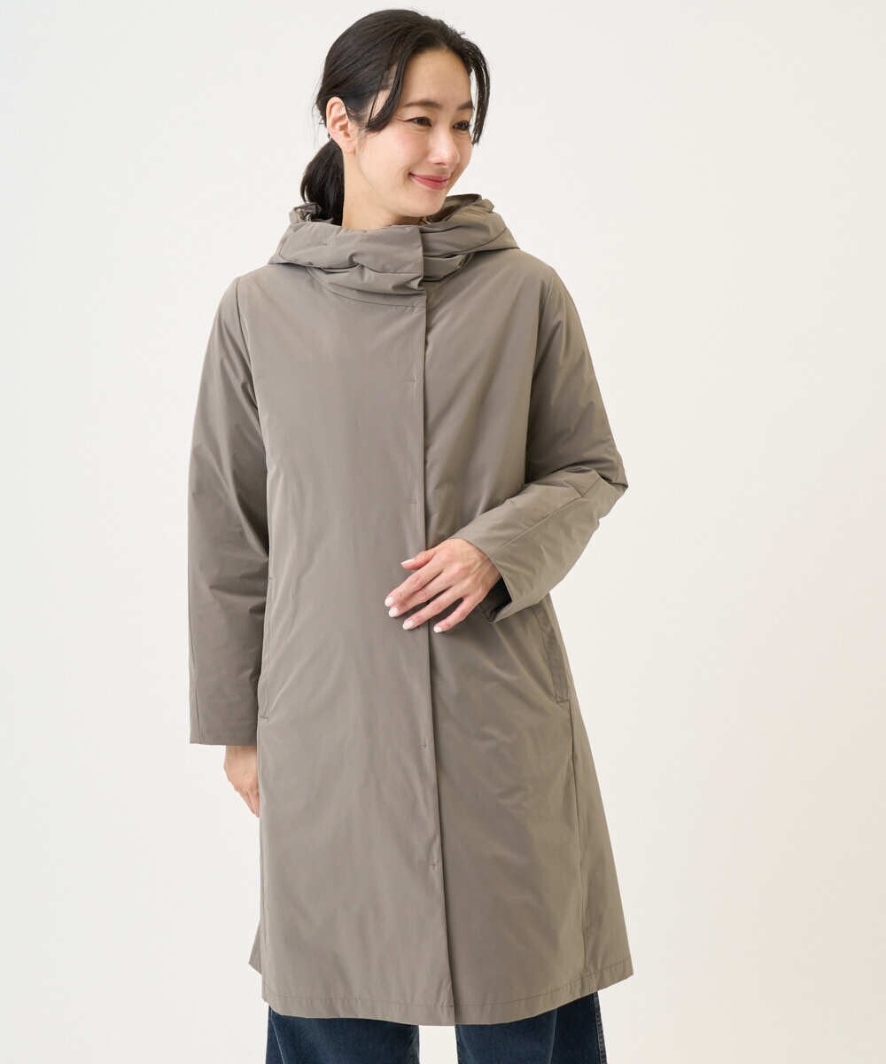 PZUAC16590 GEORGES RECH(ジョルジュ・レッシュ) ステッチレスロングダウンコート グレー