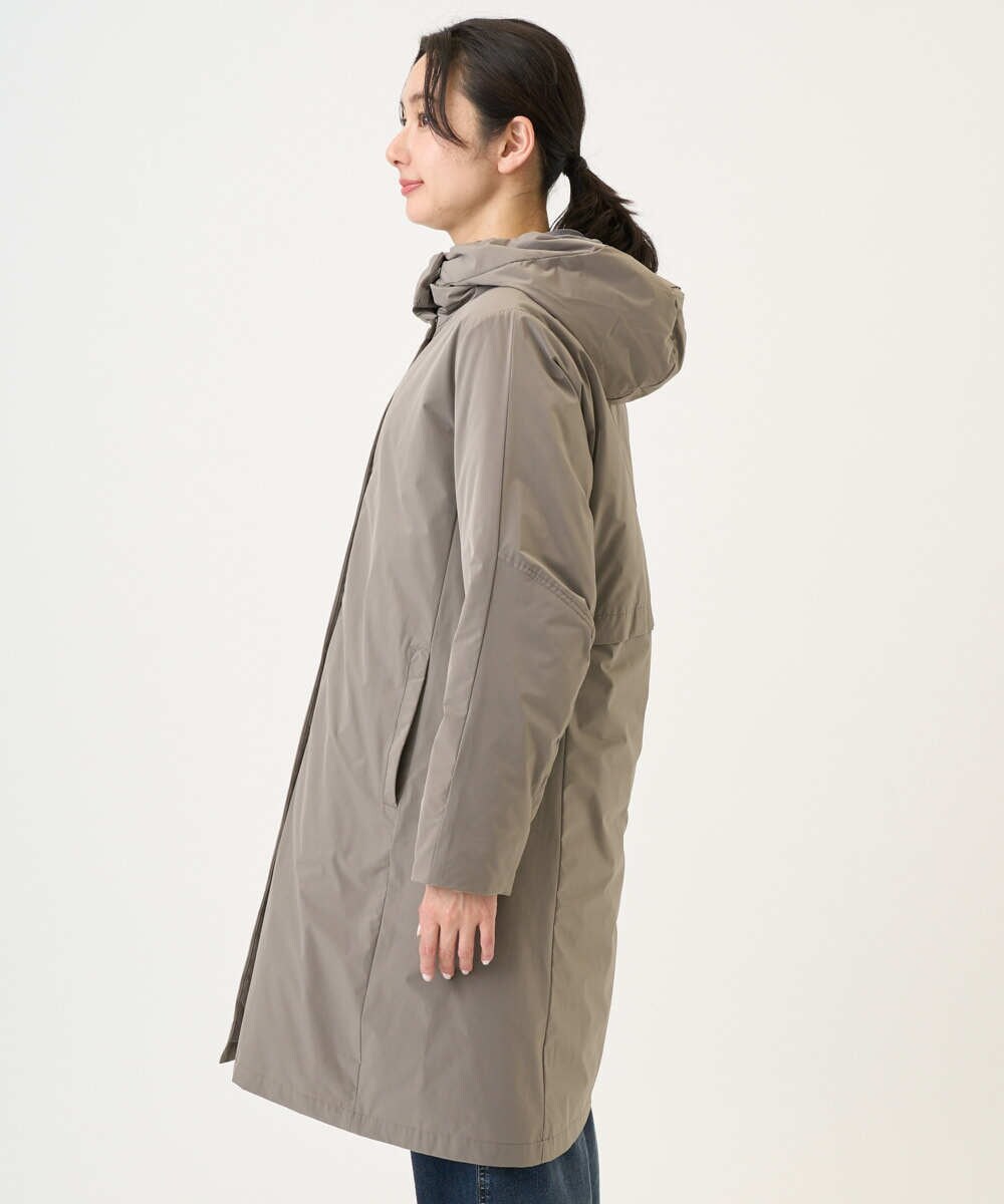PZUAC16590 GEORGES RECH(ジョルジュ・レッシュ) ステッチレスロングダウンコート グレー