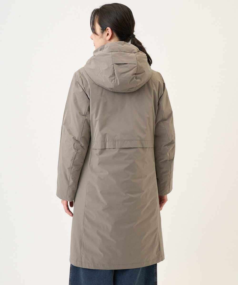 PZUAC16590 GEORGES RECH(ジョルジュ・レッシュ) ステッチレスロングダウンコート グレー