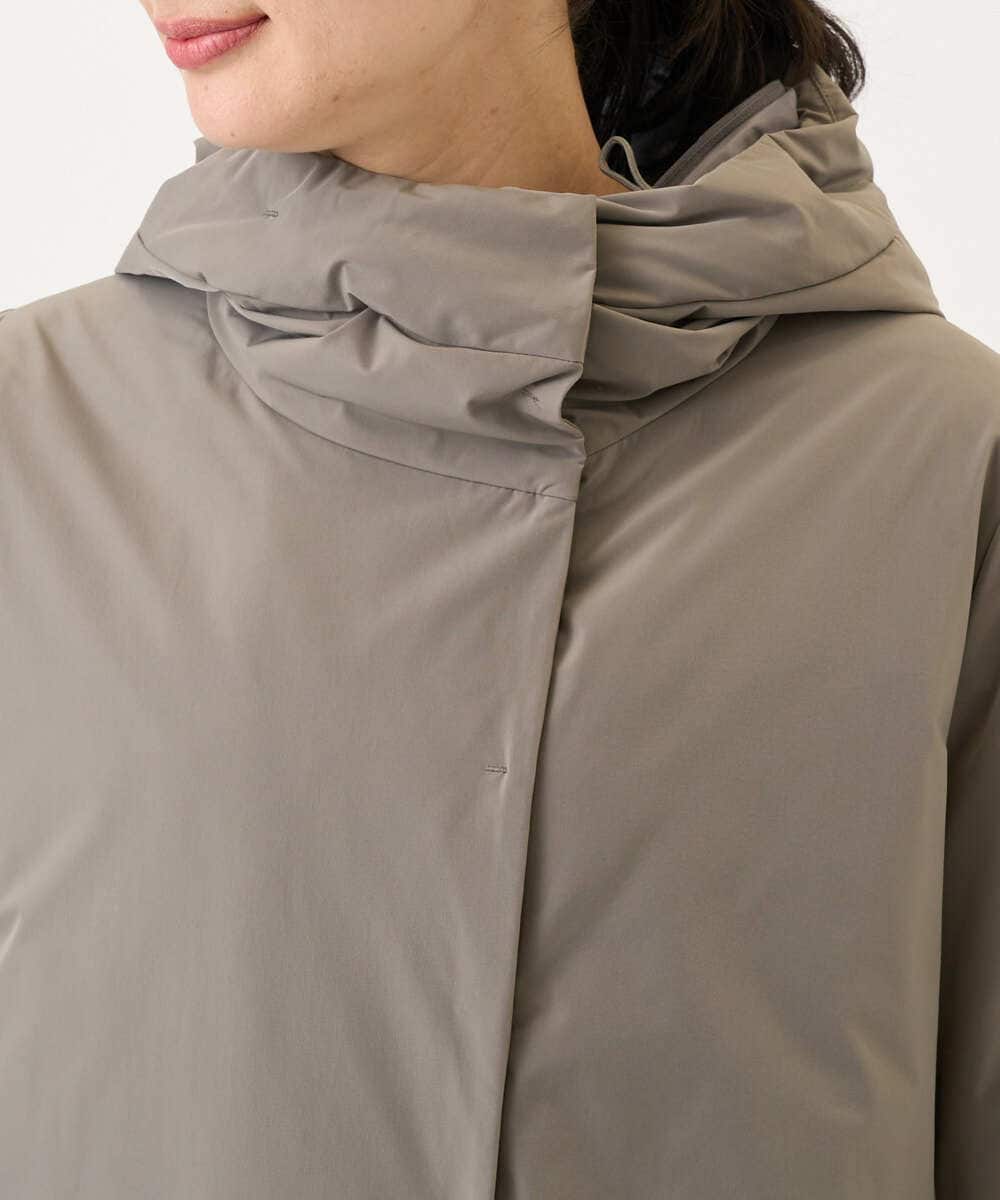 PZUAC16590 GEORGES RECH(ジョルジュ・レッシュ) ステッチレスロングダウンコート グレー