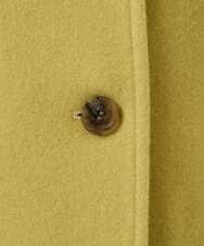 PZUAD45540 GEORGES RECH(ジョルジュ・レッシュ) スーパー100ミドルスタンドカラーウールコート イエロー