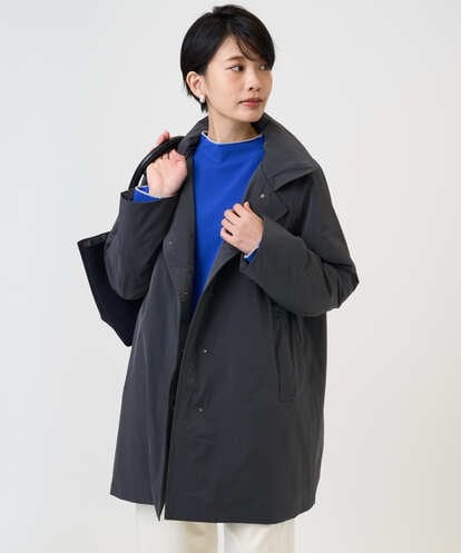 PZUAD46590 GEORGES RECH ステッチレスステンカラーミドルダウンコート