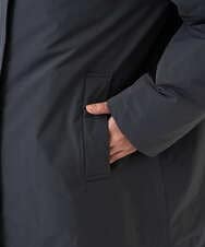 PZUAD46590 GEORGES RECH(ジョルジュ・レッシュ) ステッチレスステンカラーミドルダウンコート ダークグレー