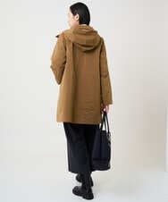 PZUAD46590 GEORGES RECH(ジョルジュ・レッシュ) ステッチレスステンカラーミドルダウンコート ダークグレー