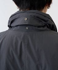 PZUAD46590 GEORGES RECH(ジョルジュ・レッシュ) ステッチレスステンカラーミドルダウンコート ダークグレー