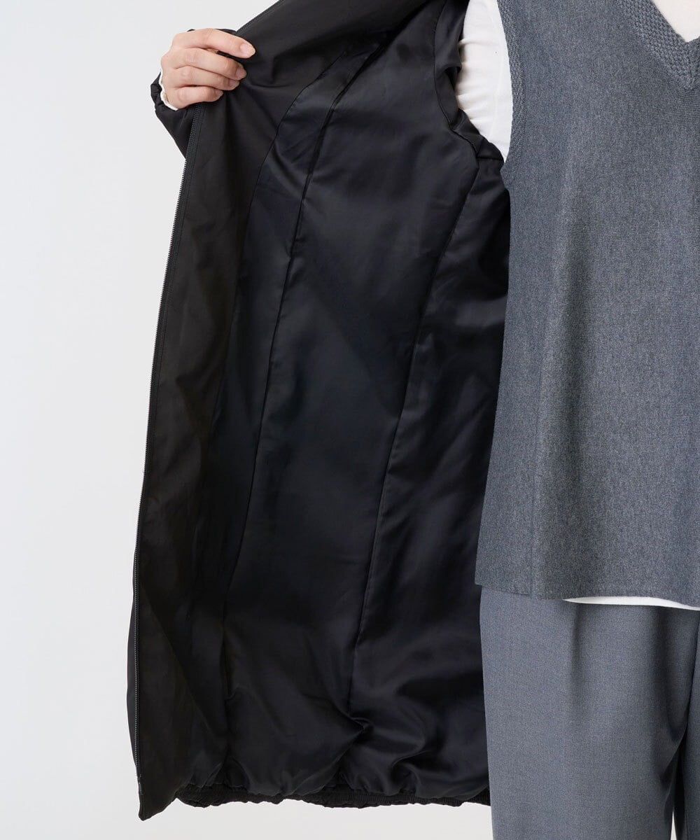 PZUAD47570 GEORGES RECH(ジョルジュ・レッシュ) シャイニータフタロングダウンコート ベージュ