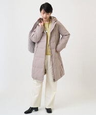PZUAD47570 GEORGES RECH(ジョルジュ・レッシュ) シャイニータフタロングダウンコート ベージュ