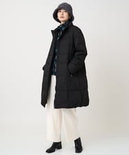 PZUAD47570 GEORGES RECH(ジョルジュ・レッシュ) シャイニータフタロングダウンコート ベージュ