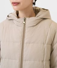 PZUAD47570 GEORGES RECH(ジョルジュ・レッシュ) シャイニータフタロングダウンコート ベージュ