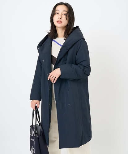 PZUAF15630 GEORGES RECH グログランステッチレスロングダウンコート