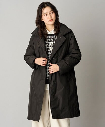 PZUAG30690 GEORGES RECH ステッチレス2WAYカラーロングダウンコート