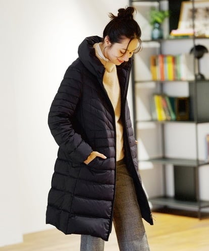 PZUAG51720 GEORGES RECH ストレッチロングダウンコート