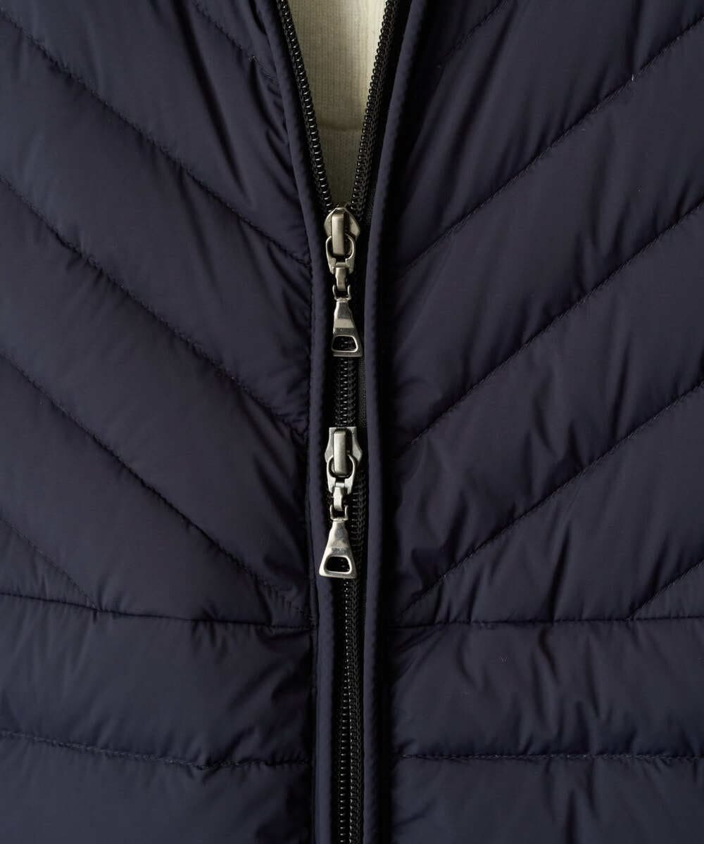 PZUAG51720 GEORGES RECH(ジョルジュ・レッシュ) ストレッチロングダウンコート ネイビー