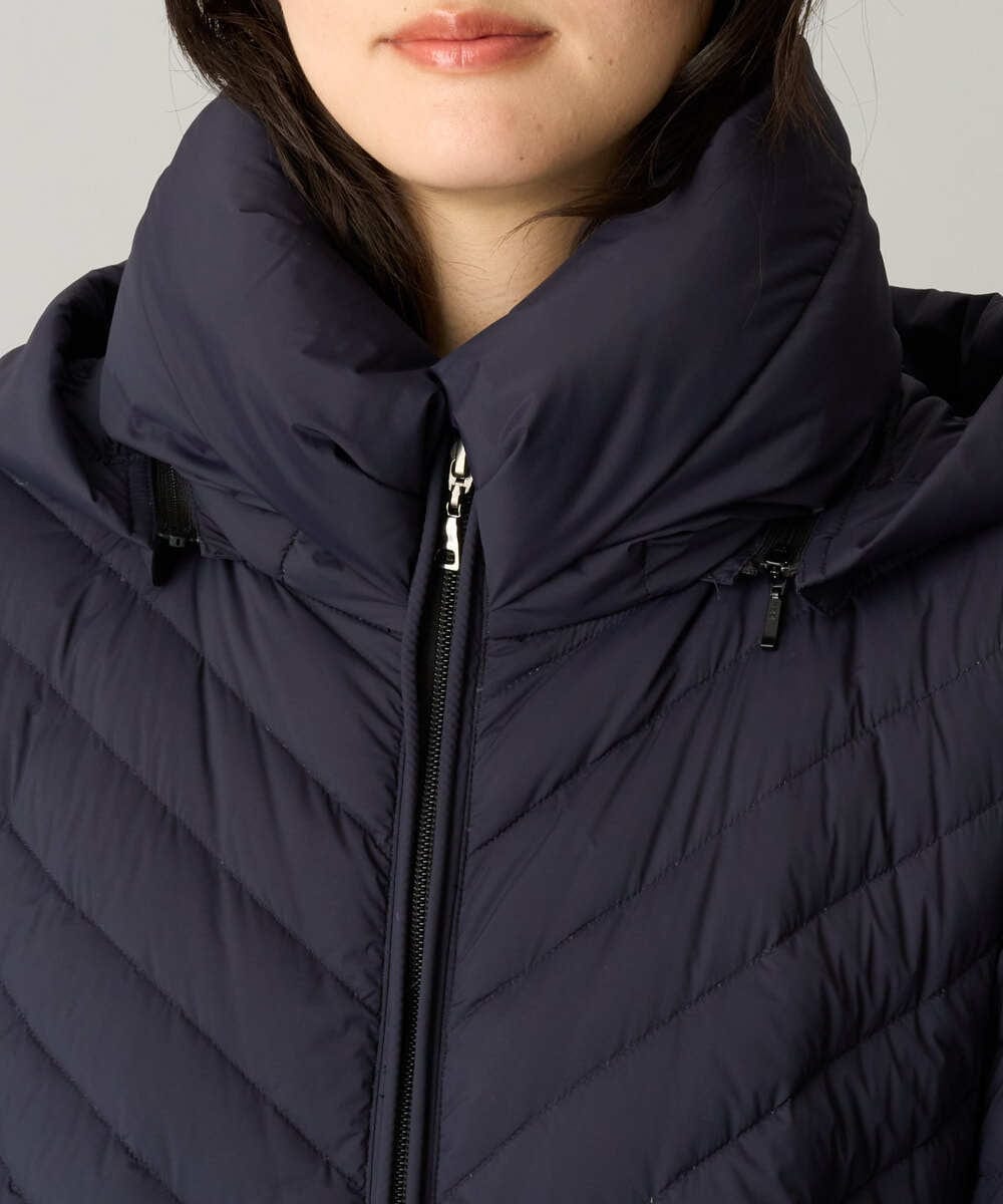 PZUAG51720 GEORGES RECH(ジョルジュ・レッシュ) ストレッチロングダウンコート ネイビー