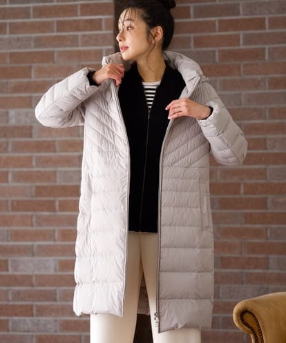 PZUAG51720 GEORGES RECH ストレッチロングダウンコート