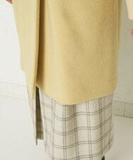 PZUAT40630 GEORGES RECH(ジョルジュ・レッシュ) ウールロングコート ライトイエロー