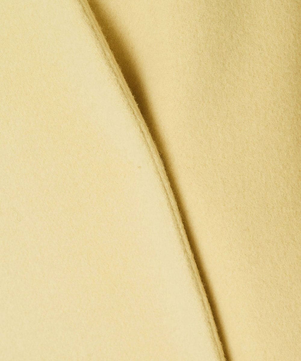 PZUAT40630 GEORGES RECH(ジョルジュ・レッシュ) ウールロングコート ライトイエロー