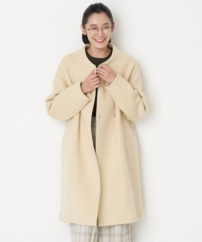 PZUAT40630 GEORGES RECH ウールロングコート