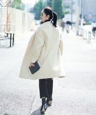 PZUAT40630 GEORGES RECH(ジョルジュ・レッシュ) ウールロングコート ライトイエロー