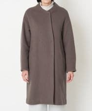 PZUAT40630 GEORGES RECH(ジョルジュ・レッシュ) ウールロングコート ブラウン