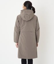 PZUAW16590 GEORGES RECH(ジョルジュ・レッシュ) ステッチレスロングダウンコート グレージュ