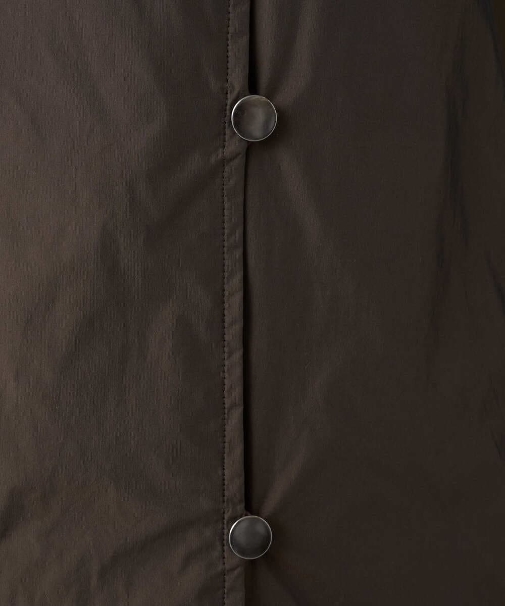 PZUCD55590 GEORGES RECH(ジョルジュ・レッシュ) ステッチレスシャンブレーロングダウンコート ブラウン