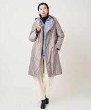 PZUCD55590 GEORGES RECH(ジョルジュ・レッシュ) ステッチレスシャンブレーロングダウンコート ブラウン