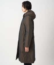 PZUCD55590 GEORGES RECH(ジョルジュ・レッシュ) ステッチレスシャンブレーロングダウンコート ブラウン