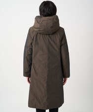 PZUCD55590 GEORGES RECH(ジョルジュ・レッシュ) ステッチレスシャンブレーロングダウンコート ブラウン