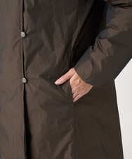 PZUCD55590 GEORGES RECH(ジョルジュ・レッシュ) ステッチレスシャンブレーロングダウンコート ブラウン