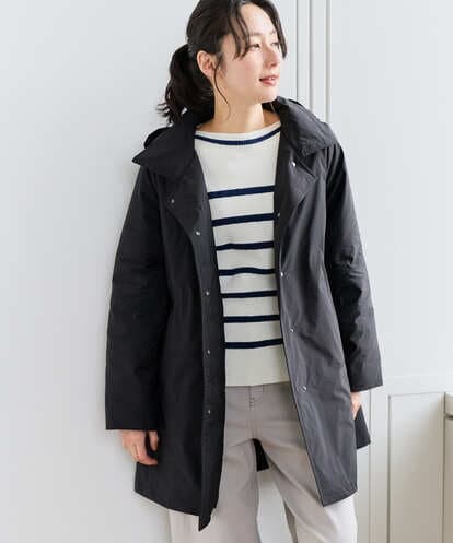 PZUCF46590 GEORGES RECH  [追加]ステッチレスステンカラーミドルダウンコート