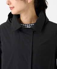 PZUCF46590 GEORGES RECH(ジョルジュ・レッシュ)  [追加]ステッチレスステンカラーミドルダウンコート ブラック