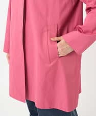 PZUEE07490 GEORGES RECH(ジョルジュ・レッシュ) テントライン2WAYカラーコート ピンク