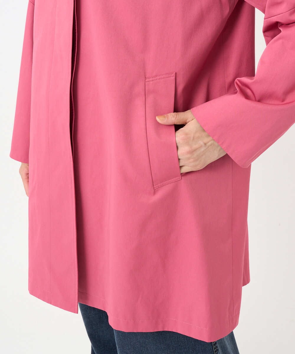 PZUEE07490 GEORGES RECH(ジョルジュ・レッシュ) テントライン2WAYカラーコート ピンク
