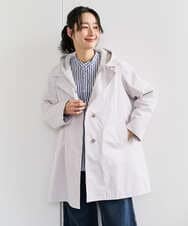 PZUEE07490 GEORGES RECH(ジョルジュ・レッシュ) テントライン2WAYカラーコート ピンク