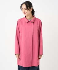 PZUEE07490 GEORGES RECH(ジョルジュ・レッシュ) テントライン2WAYカラーコート ピンク