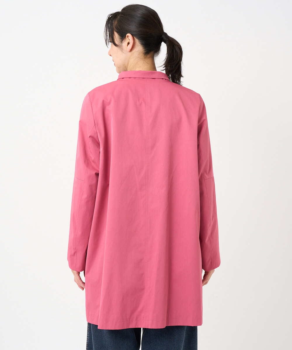 PZUEE07490 GEORGES RECH(ジョルジュ・レッシュ) テントライン2WAYカラーコート ピンク