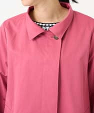 PZUEE07490 GEORGES RECH(ジョルジュ・レッシュ) テントライン2WAYカラーコート ピンク