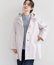 PZUEE07490 GEORGES RECH(ジョルジュ・レッシュ) テントライン2WAYカラーコート ライトグレー