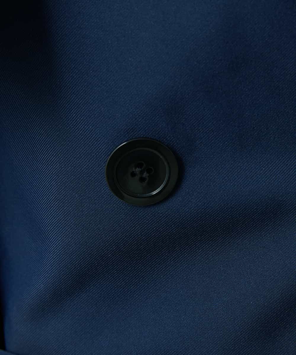 PZUES20430 GEORGES RECH(ジョルジュ・レッシュ) マイクロタフタトレンチコート ネイビー