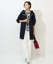 PZUGE40490 GEORGES RECH(ジョルジュ・レッシュ) 4WAYタフタフーデッドコート ネイビー