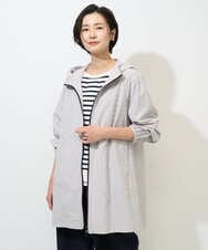 PZUGE40490 GEORGES RECH(ジョルジュ・レッシュ) 4WAYタフタフーデッドコート ネイビー