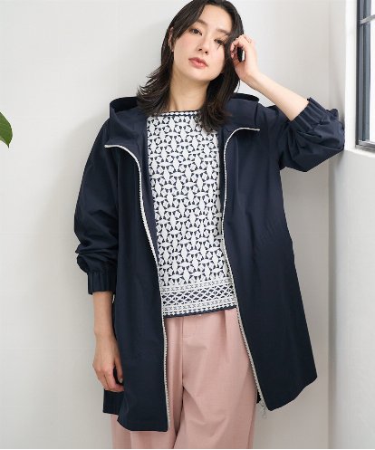 PZUGE40490 GEORGES RECH 4WAYタフタフーデッドコート