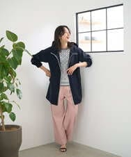 PZUGE40490 GEORGES RECH(ジョルジュ・レッシュ) 4WAYタフタフーデッドコート ネイビー