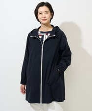 PZUGE40490 GEORGES RECH(ジョルジュ・レッシュ) 4WAYタフタフーデッドコート ネイビー