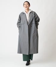 PZUJS35590 GEORGES RECH(ジョルジュ・レッシュ) シャンブレーギャバトレンチコート カーキ