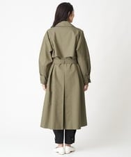 PZUJS35590 GEORGES RECH(ジョルジュ・レッシュ) シャンブレーギャバトレンチコート カーキ