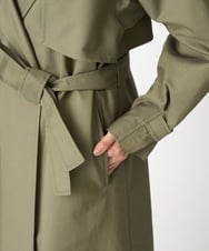 PZUJS35590 GEORGES RECH(ジョルジュ・レッシュ) シャンブレーギャバトレンチコート カーキ