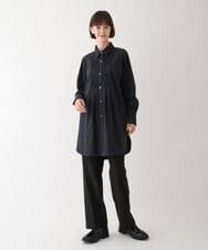小さいサイズ/洗濯機で洗える】ピンタックデザインチュニック